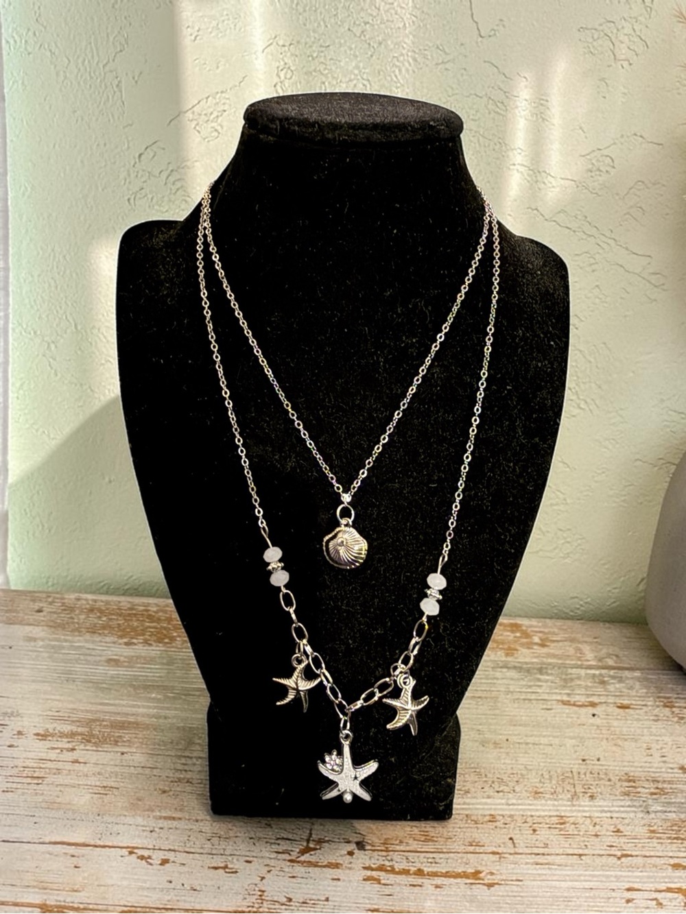Starfish & Shell Layered Necklace